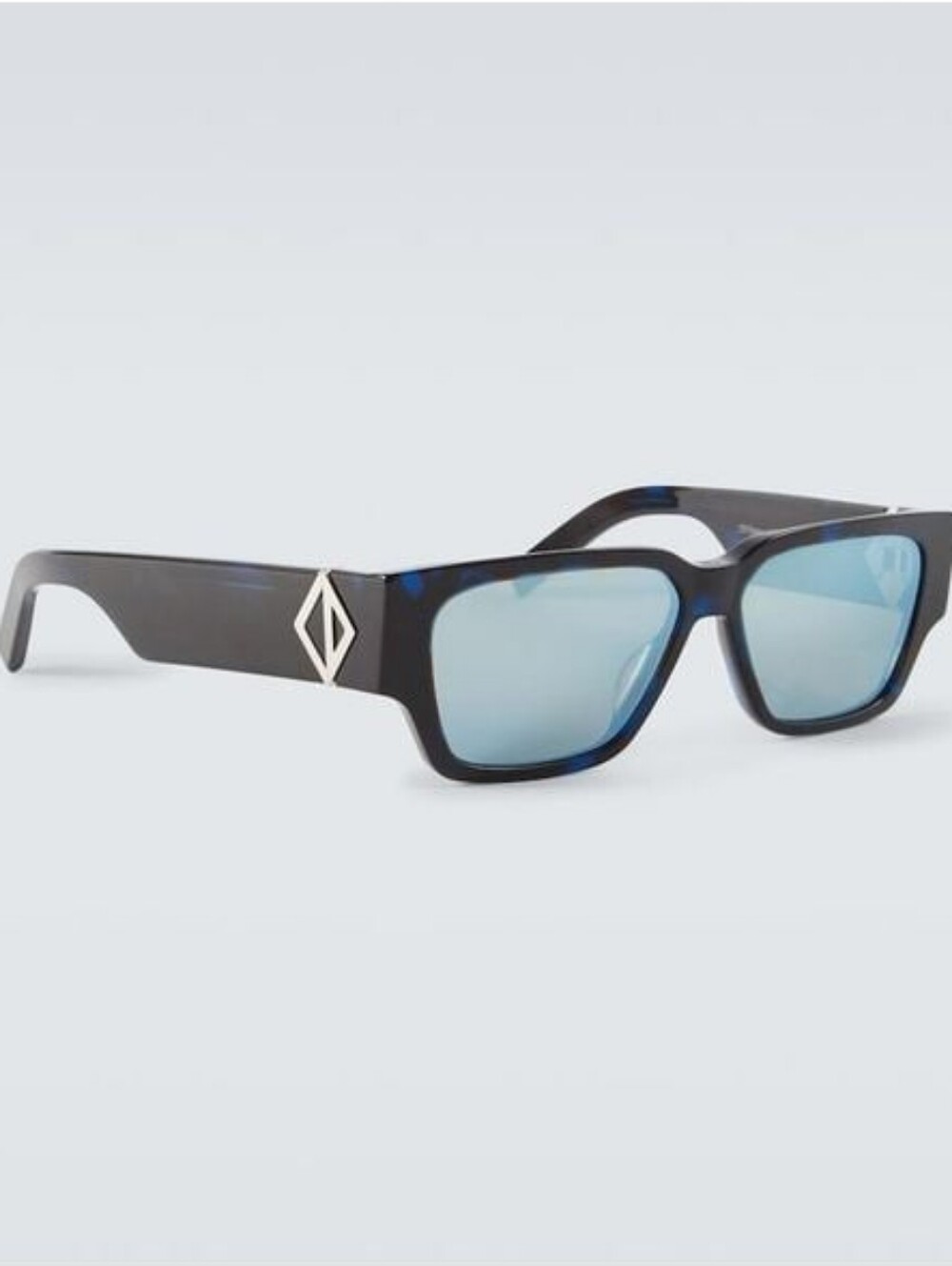 NEW DIOR CD DIAMOND S51 RETANGULAR MIRROR LENS SUNGLASSES